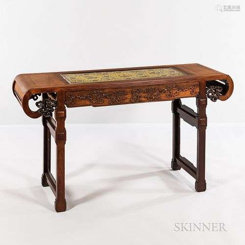 Hardwood Recessed-leg Altar Table