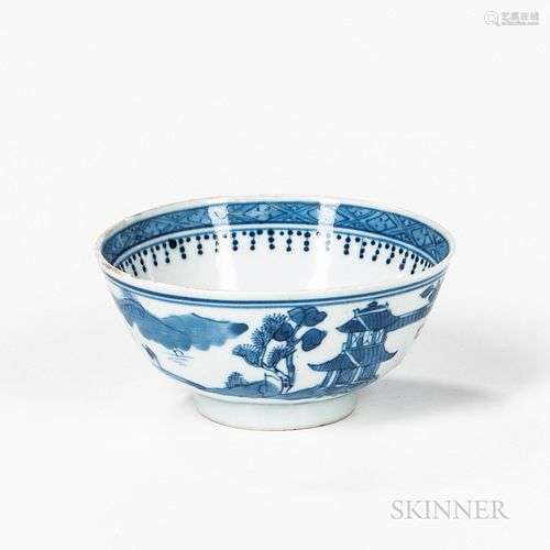 Blue and White Bowl