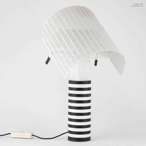 Lampe Shogun par Mario Botta (1943), éditions Artemide Métal...