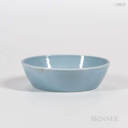 Sky Blue-glazed Brush Washer