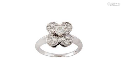 Van Cleef & Arpels | A diamond 'Trefle' ring