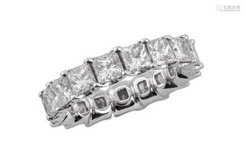 A diamond eternity ring