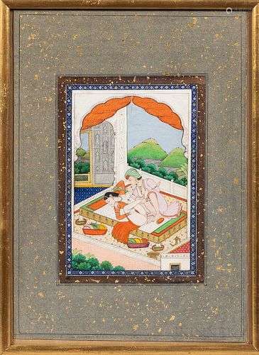 Mughal-style Erotic Painting