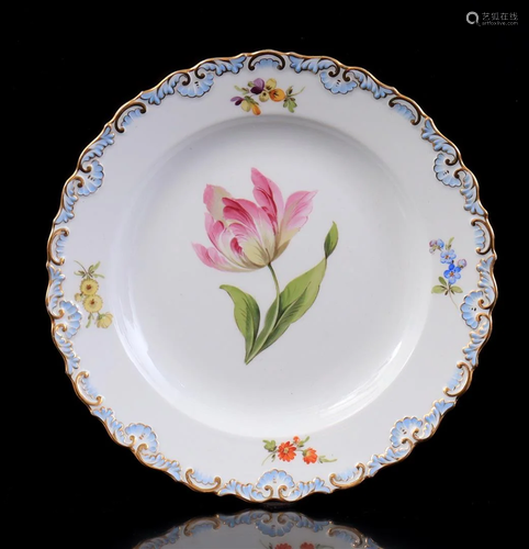 Meissen porcelain dish