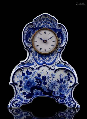Porceleyne Fles table clock