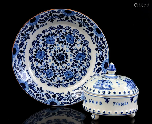 Delft blue and Makkum