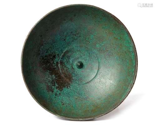 A BRONZE BOWL, ANCIENT NEAR EAST, 500-300 BC