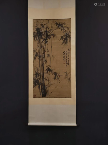 INK PAINTING OF BAMBOO, ZHENG BANQIAO