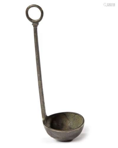 A LADLE WITH CUNEIFORM INSCRIPTION, PROBABLY PERSIA, 500-300...