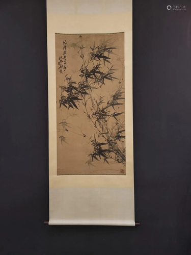 INK PAINTING OF BAMBOO, ZHENG BANQIAO