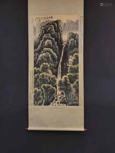 CHINESE LANDSCAPE PAINTING, LI KERAN