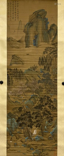 CHINESE PAINTING OF LANDSCAPE, WEN ZHENGMING