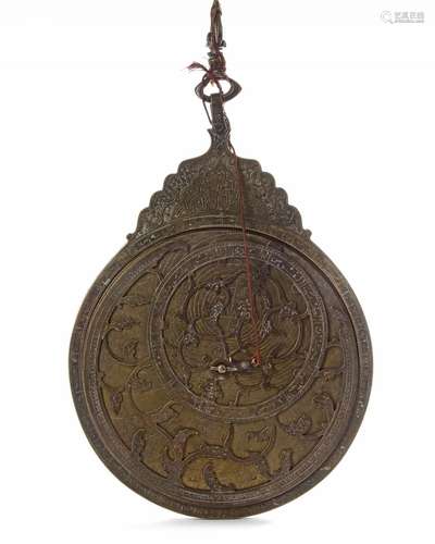 A PERSIAN ASTROLABE DATED 1112 AH/1700-01 AD, PROBABLY FROM ...