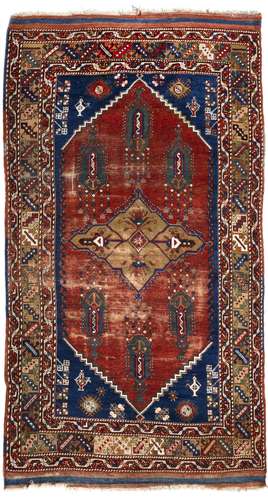 AN ANATOLIAN DAZKIRI CARPET, WEST ANATOLIA, 19TH CENTURY