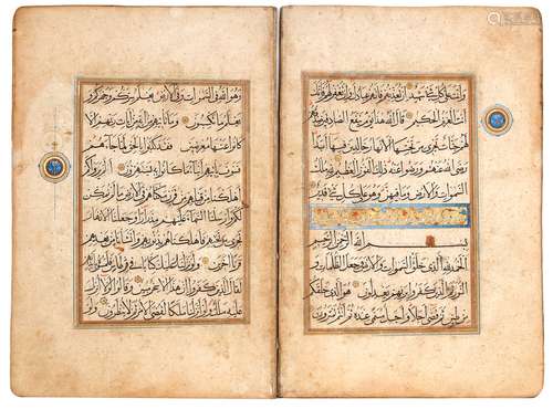 A QURAN JUZ', PERSIA, SHIRAZ, 16TH CENTURY