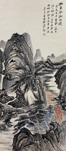 CHINESE LANDSCAPE PAINTING, CHANG DAI-CHIEN