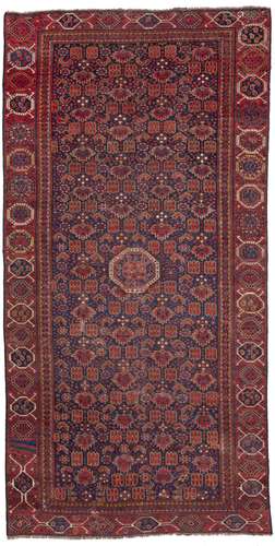 A BESHIR TURKMEN RUG, 19TH CENTURY