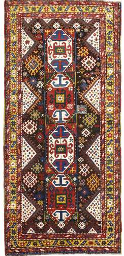 A KARABAG KAZAK RUG, 19TH CENTURY