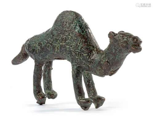 A CEREMONIAL FIGURE IN THE FORM OF A CAMEL, 2ND-3RD CENTURY ...