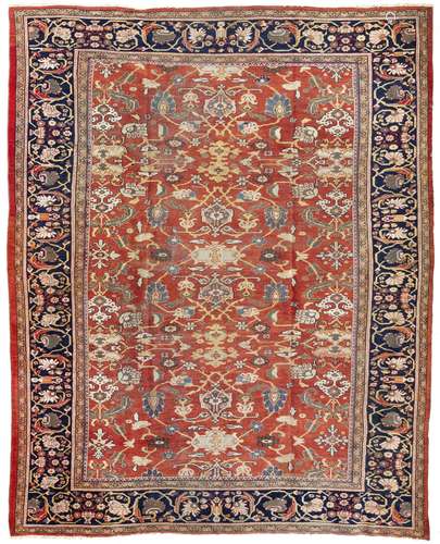 A ZIEGLER CARPET, 19TH CENTURY