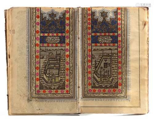 AN ILLUMINATED COLLECTION OF PRAYERS, INCLUDING DALA’IL AL-K...