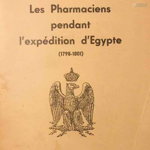 Ensemble de dix volumes reliés : Pharmacopées et Codex dont ...