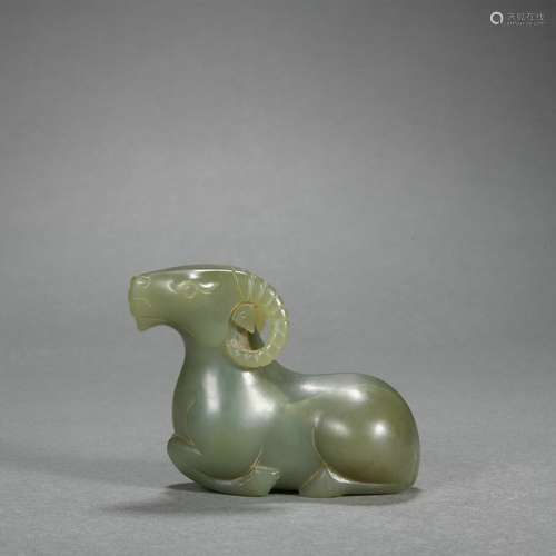 A jade sheep