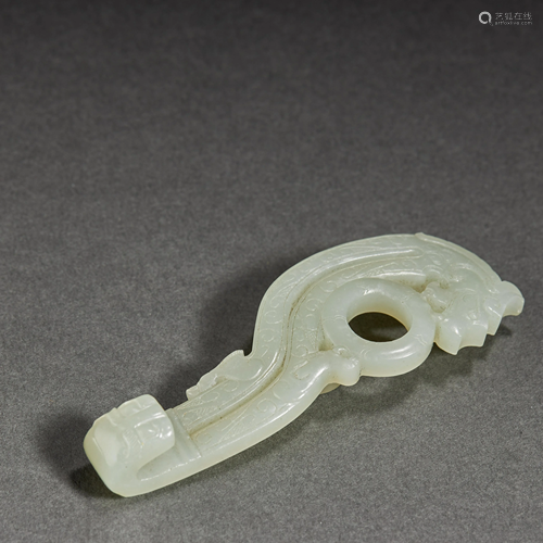 CHINESE JADE PENDANT,HAN DYNASTY