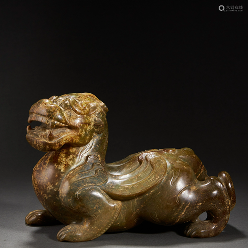 CHINESE JADE BEAST,HAN DYNASTY