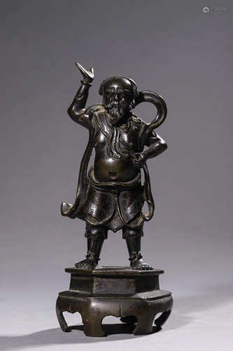 A Bronze Standing Figurine