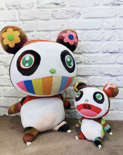 村上隆 村上隆熊猫 takashi Murakami Panda 1套 材 质：毛绒