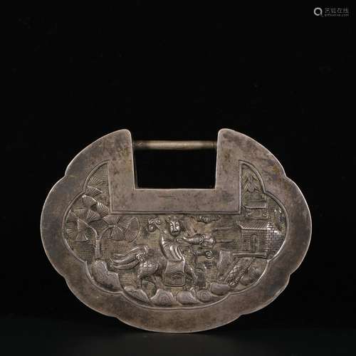 Chinese Silver Lock