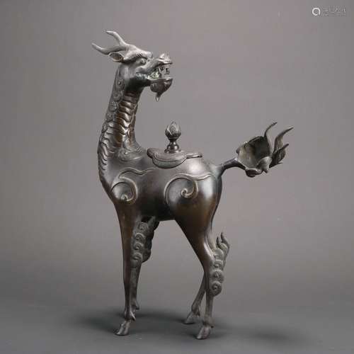 Chinese Bronze Beast Ornaments