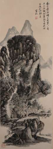 Chinese Ink Painting Of Landscape - Huang Binhong