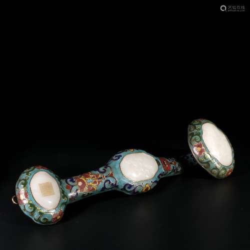 Chinese Cloisonne Ruyi