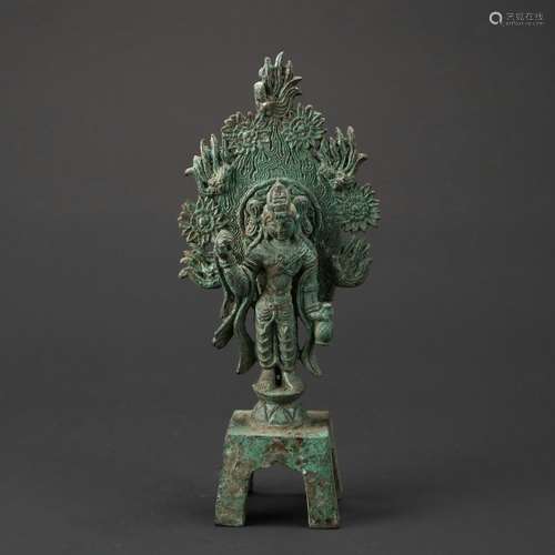 Chinese Bronze Buddha Statue