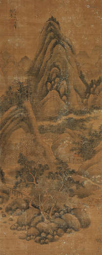 王 翚（1632-1717） 山水 立 轴 设色绢本