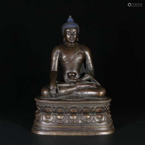 Chinese Bronze Buddha Statue