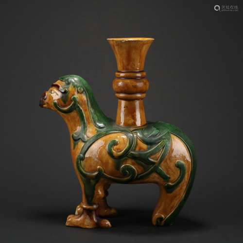 Chinese Tricolor Candlestick