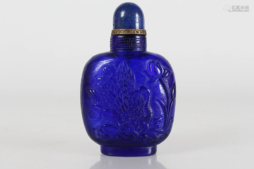 Chinese Fortune Snuff Bottle