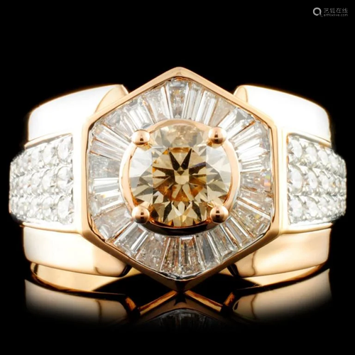 18k Gold 2.22ctw Diamond Ring