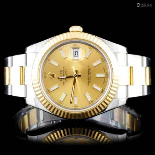 Rolex Two-Tone 41MM DateJust II Wristwatch