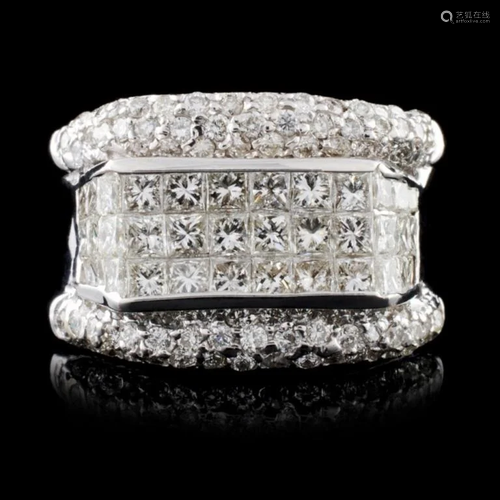 18K White Gold 2.75ctw Diamond Ring