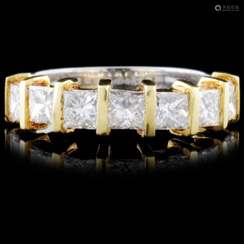 18K Gold 1.20ctw Diamond Ring