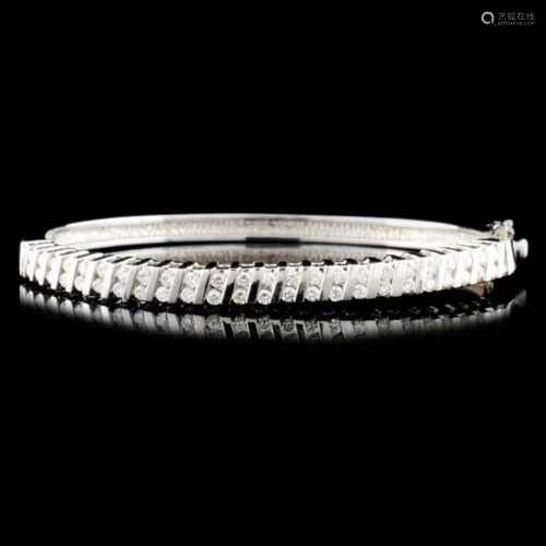 14K Gold 1.20ctw Diamond Bracelet