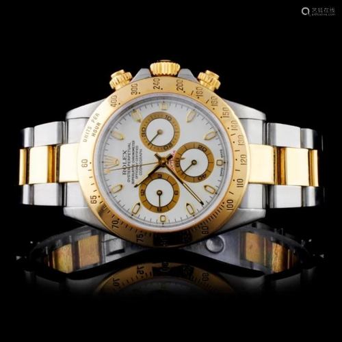 Rolex 18K YG/SS 40MM Daytona Wristwatch