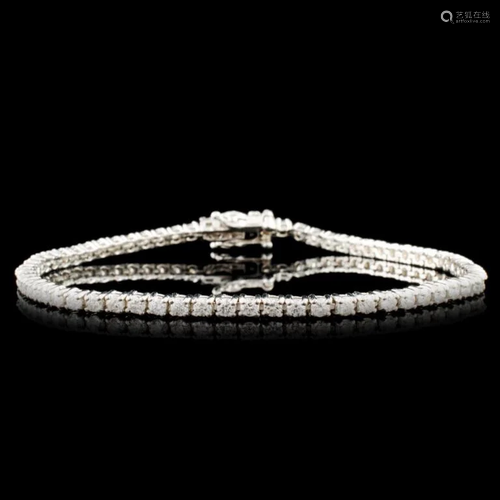 14K Gold 2.82ctw Diamond Bracelet