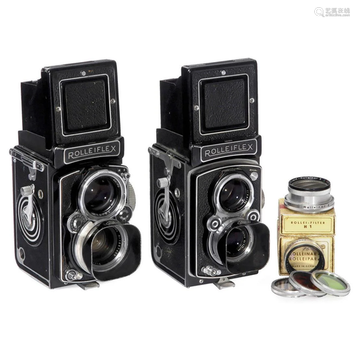 Rolleiflex 2,8 D and Rolleiflex 3,5 A