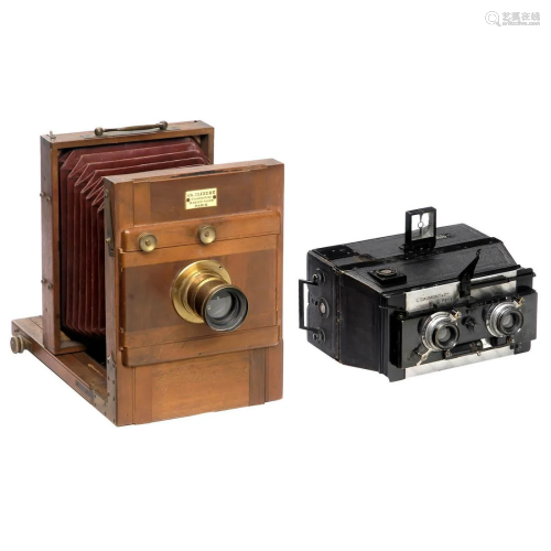 Stereo Spido Panoramique and Field Camera, c. 1900