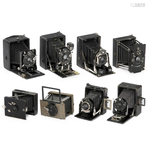 4,5 x 6 cm Linhof and 7 other Cameras for 4,5 x 6 cm